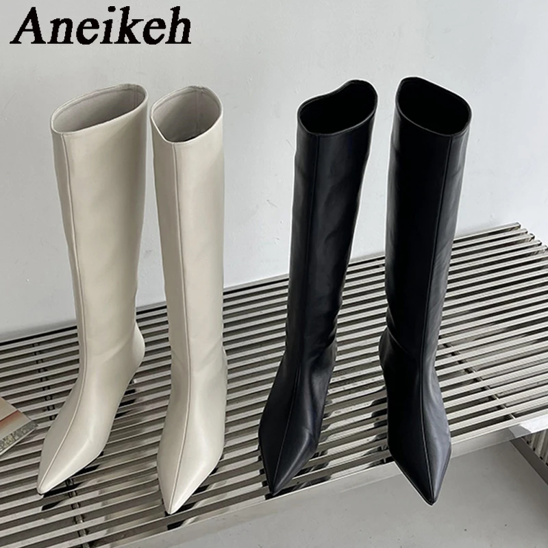 Aneikeh 2027 Fashion Sexy Poin - Women'S Fashion Knee High Boots review and price
