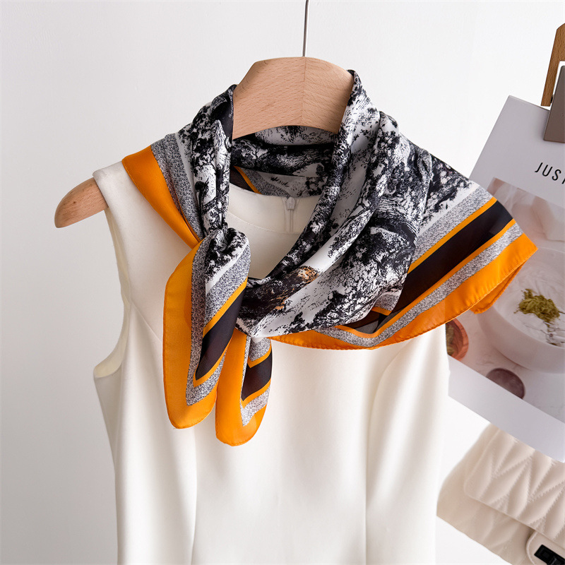Luxury Jungle Printed Scarves  - Women Fashion Necktie review and price