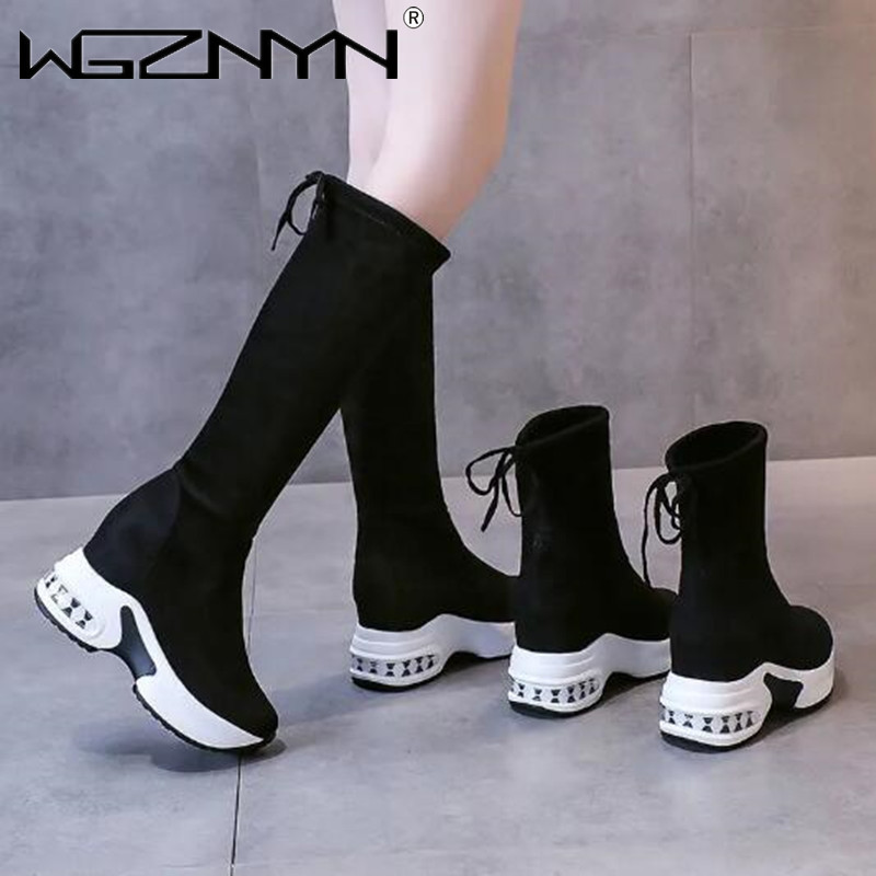 Winter Warm Chunky Platform Lo - Women'S Fashion Knee High Boots review and price