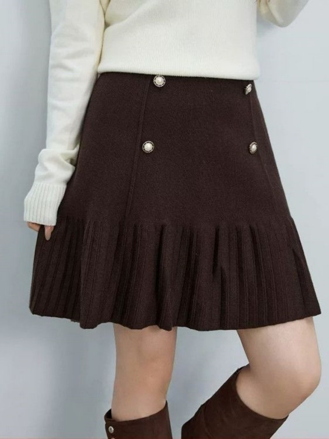 plus Size A-Line  Skirt High W - Women Fashion Over The Years review and price